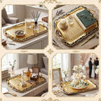 3 Pack Metal Serving Trays - Image 4