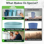 Grow Forward Premium Wheat Straw Cups - Image 6