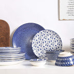 Selamica 10 inch Porcelain Dinner Plates, Large Size Ceramic Plates - Image 6