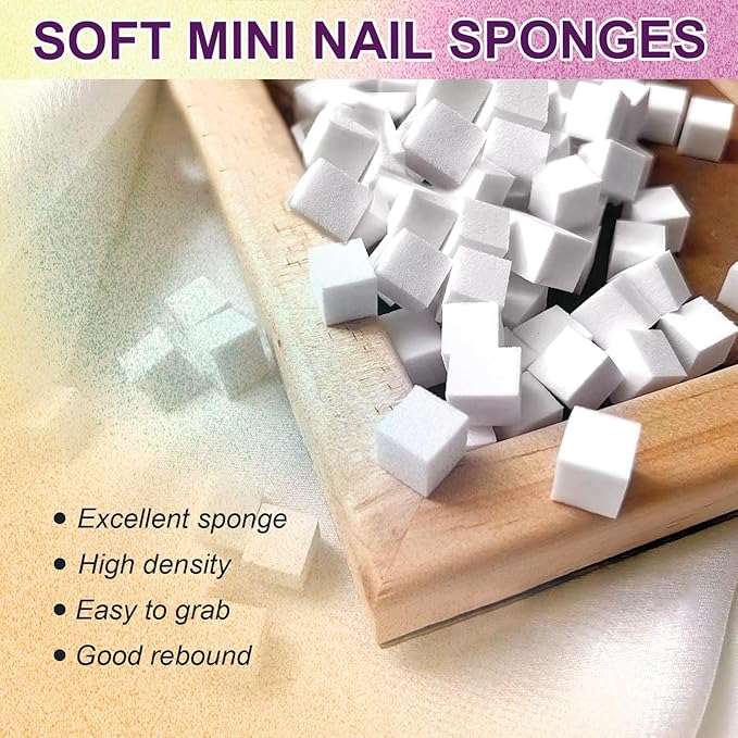 Gradient Painting Gel, 9 Colors Ombre Gel Nail Polish Nude Pink Almond Gary Sponging for Pigment Pat Aura Nails French Manicure Soak Off UV DIY Nail Art Nude Rose Chroma