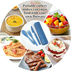 4 Sets Reusable Utensils Set - Image 7