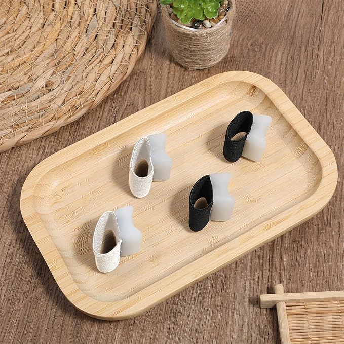 8 Pack Toe Separators for Women Toe Separators for Pedicure Overlapping Toes Separator for Men Correct Toes with Elastic Band