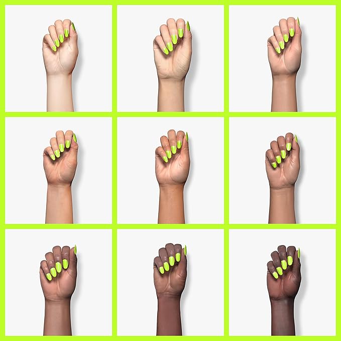 MAYCHAO 15ML Gel Nail Polish 1Pc Lime Gel Polish Soak Off UV LED Nail Polish Nail Art Starter Manicure Salon DIY at Home, 0.5 OZ