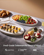 famiware Large Serving Platters Set of 3 Sizes - Image 5