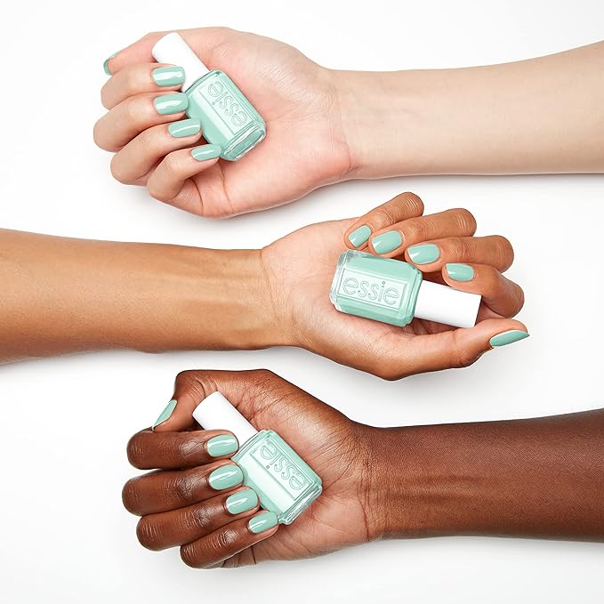essie Nail Polish, Salon-Quality Mint Green Nail Polish, Vegan, Mint Candy Apple, 0.46 fl oz