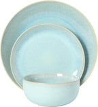 Gibson Elite Pine Coast Plates and Bowls Sets, 12-Piece Stoneware Dinnerware - Image 8