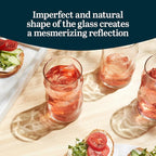 Libbey Lava Tumbler Drinking Glasses, All Purpose, Molten Groove Glasses Set of - Image 4