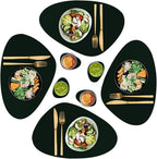 Faux Leather Placemats and Coasters by CaSail