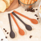 4PCs Silicone Stirring Spoons for Coffee Tea | 6.85-Inch Coffee&Espresso - Image 8