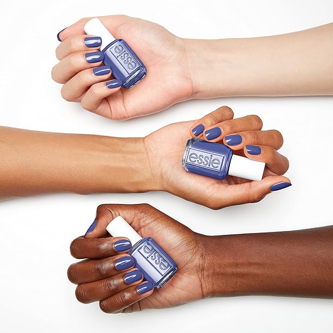 Essie Salon-Quality Nail Polish, 8-Free Vegan, Ocean Blue, Pret-a-surfer, 0.46 fl oz