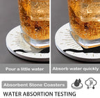 Coasters for Drinks Absorbent - Image 3