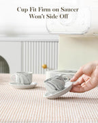 MALACASA 2.5 OZ Porcelain Espresso Cups - Image 7