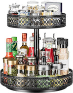 2 Tier Lazy Susan Organizer by OVICAR
