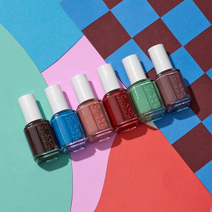 essie Salon-Quality Nail Polish, Vegan, Odd Squad, Green, Perfectly Peculiar, 0.46 fl oz