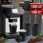 Ginkgo 100 Pack 16 oz Disposable Insulated Coffee Cups - Image 6