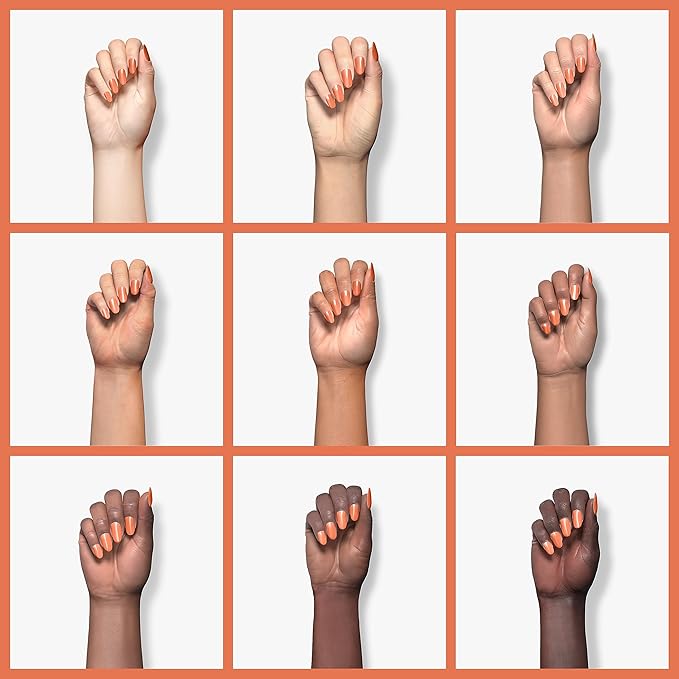 wet n wild Nail Polish Wild Shine, Orange Blazed, Nail Color (Pack of 2)