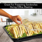 TRAYA Pack of 6 Serving Tray - Image 3