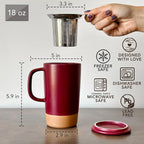 Mora Ceramics Large Tea Mug - Image 3