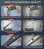 Hammered 30-Pieces Set Black Silverware Set - Image 4