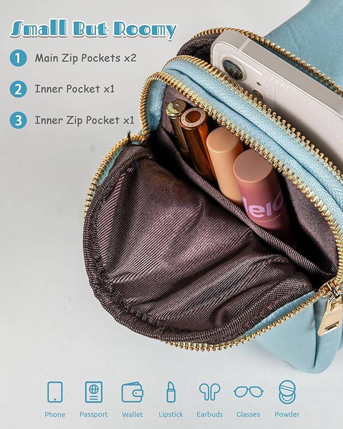 Birthday Gifts for 5 6 7 8 9 10 11 12 Year Old Girls, Initial Crossbody Bag for Girls, Tween Girls Trendy Stuff, Mini Sling Bag for Travel, Teen Girl Gifts Trendy Stuff, Small Everyday Bags