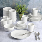 Gibson Home Ogalla 30-Piece Dinnerware Set – Porcelain, Chip & Scratch Resistant - Image 3