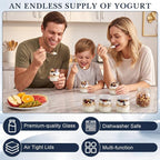 16 Pcs 6oz Small Glass Yogurt Cups - Image 6