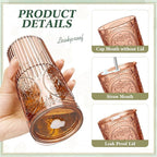 12 Set 20oz Vintage Plastic Tumbler - Image 3