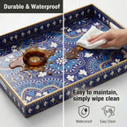 Decorative Serving Tray with Handles - Image 6