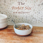 Set of 4 Porcelain Bowls, 25oz - Image 2