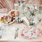WRAPAHOLIC 25Pcs Floral Paper Plates - Image 5