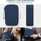 FYY Electronic Organizer, Travel Tech Pouch Bag, Waterproof, Double Layers - Image 2