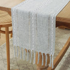 Wracra Rustic Linen Table Runner - Image 6