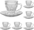 cosnou Vintage Glass Tea Cups by cosnou