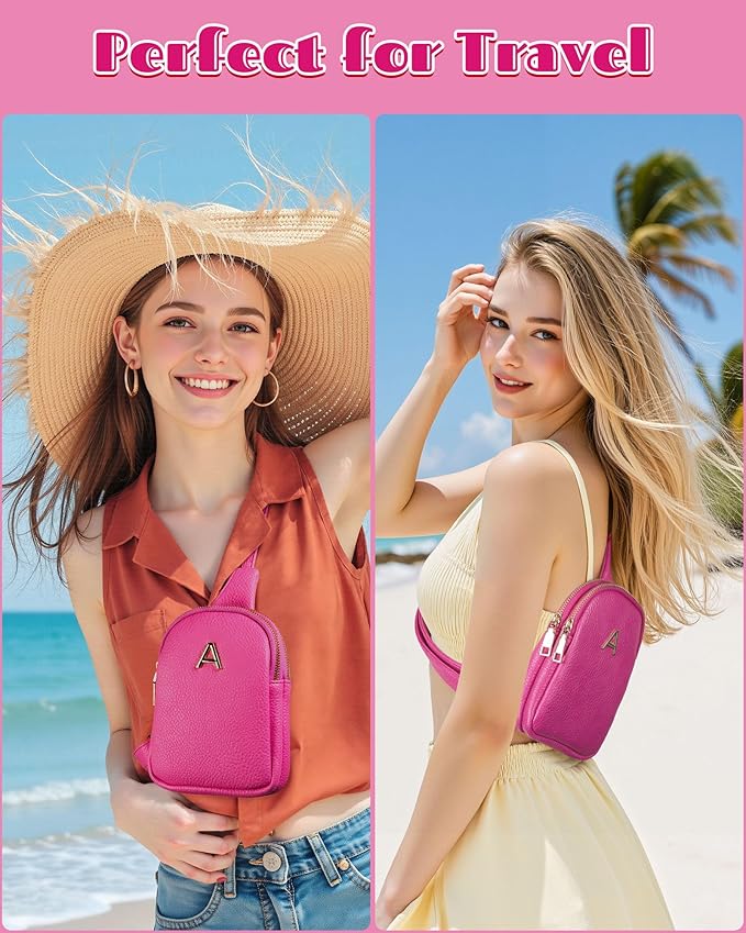 Gifts for 6 7 8 9 10 11 12 13 14 15 16 Years Old Girls, Initial Cell Phone Purse, Birthday Gifts, Small Cross Body Bag for Woman Teen Girls, Travel Crossbody Bags, Lightweight Daily Essentials