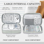 FYY Electronic Organizer, Travel Tech Pouch Bag, Waterproof, Double Layers - Image 3