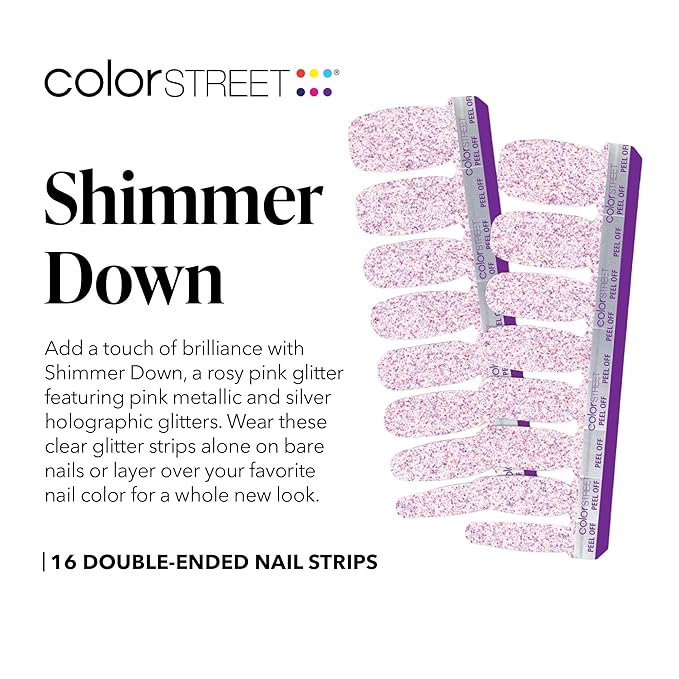 Color Street Shimmer Down Nail Strips