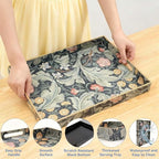 Large Tay for Ottoman Coffee Table, Modern Plastic Serving Tray - Image 6