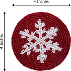 COTTON CRAFT Glitz Handmade Beaded Coaster - Image 3