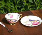 British Coffee Cup 3 Piece Set（6.8oz） Household Fashional Tea Cup - Image 7