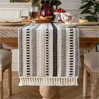 Caflife Boho Table Runner 60 Inchs Long, Dining Room Home Decor by Caflife