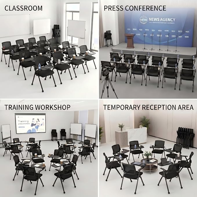100 Pack Folding Office Chair - Image 4