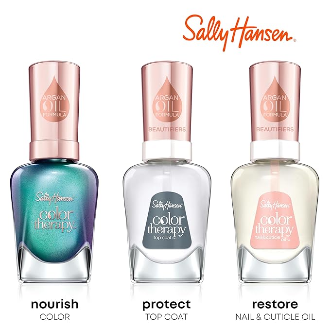 Sally Hansen Color Therapy Nail Polish, Well, Well, Well, Pack of 1