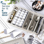 Flatware & Utensil Storage, Durable Silverware Storage Box - Image 2