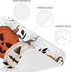 Halloween Dish Drying Mat for Kitchen Counter 18x24 Inch Pumpkins Spider Web - Image 7