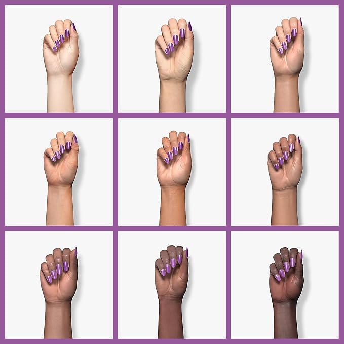 wet n wild Wild Shine Nail Polish, Light Purple Who is Ultra Violet?, Nail Color