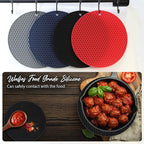 4 Pack Silicone Trivet for Hot Dishes | Heat Resistant Silicone Pot Holders for - Image 5