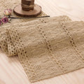 Burlap Boho Table Runner for Summer Home Decor 90 Inches Long, Easter Rustic by Niviy