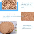 12 Pcs Cork Coasters, Reuse Cork Coaster - Image 5
