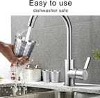 Beasea Stainless Steel Cups, 4 Pack 6oz Metal Drinking Stackable Double Wall - Image 6