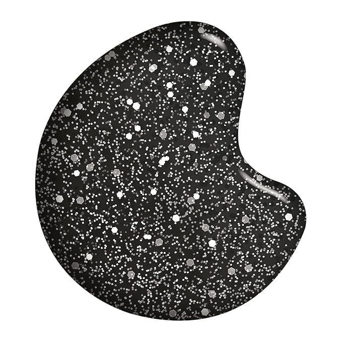 Sally Hansen Insta-Dri Nail Polish | Quick Dry, Long Lasting, Streak-Free Shine | Opaque, Glittery | 565 Powerslide | Black with White Glitter Nail Color